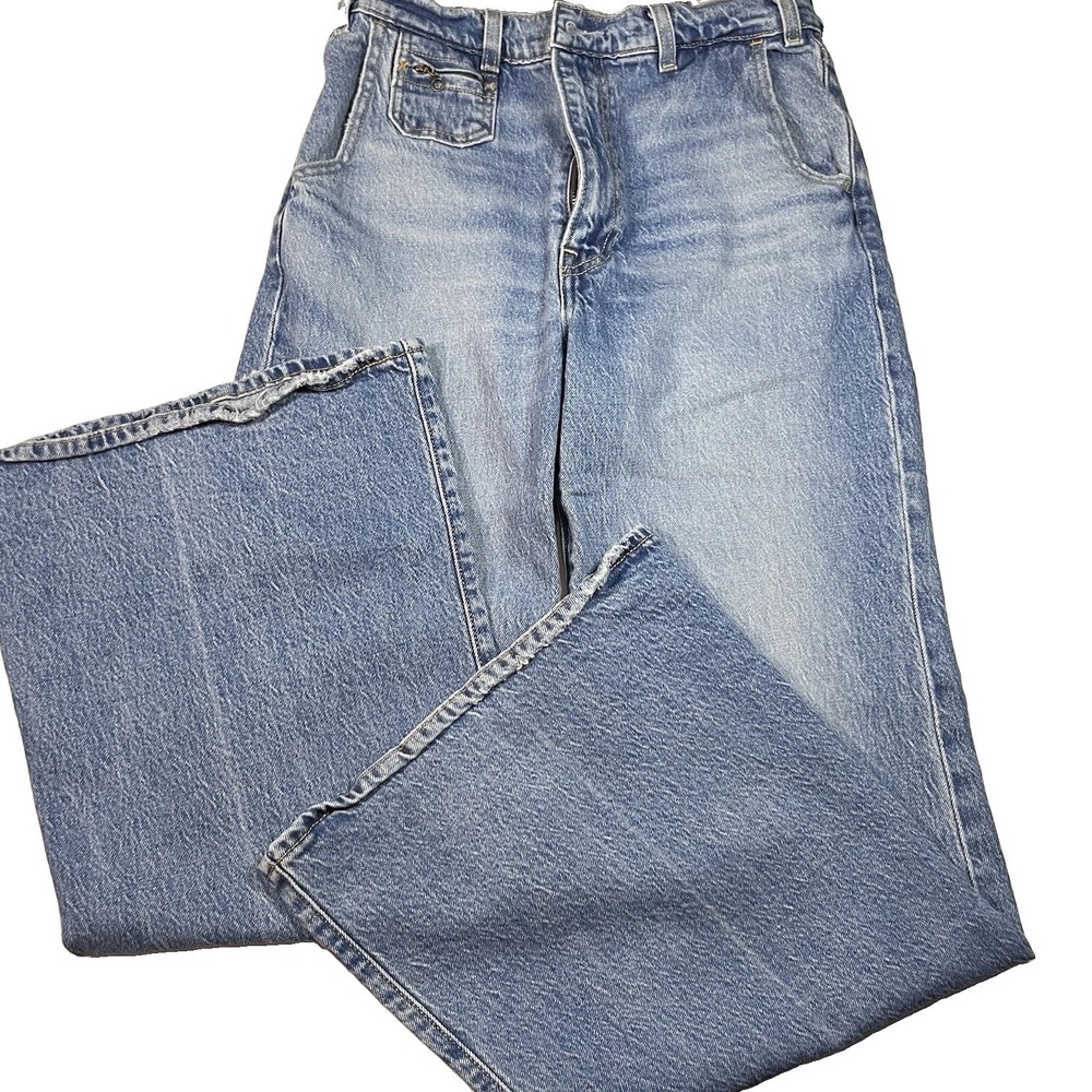 Levi's Ribcage Bell Premium Flare Jeans Womens 27x30 Stretch Denim High rise